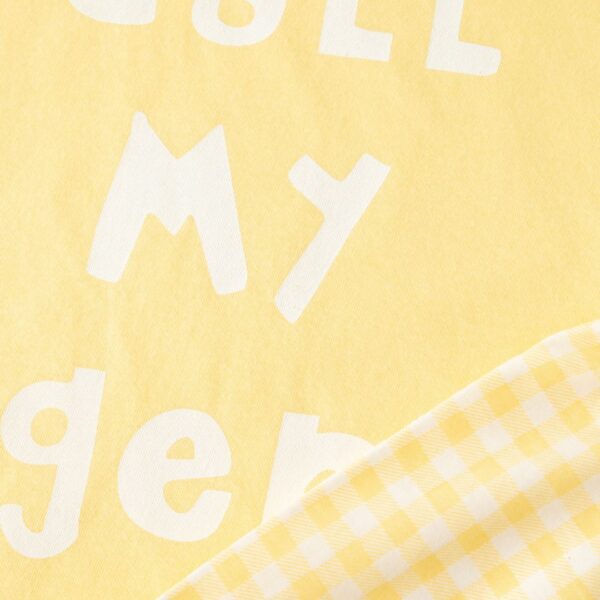 Minerva Βρεφική/Παιδική Πιτζάμα Κορίτσι Ζαπονέ Lemon: 90-62517-323 - Image 4